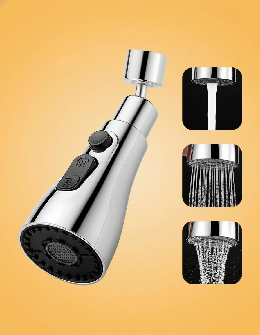 360% Rotating Kitchen Sink Shower
