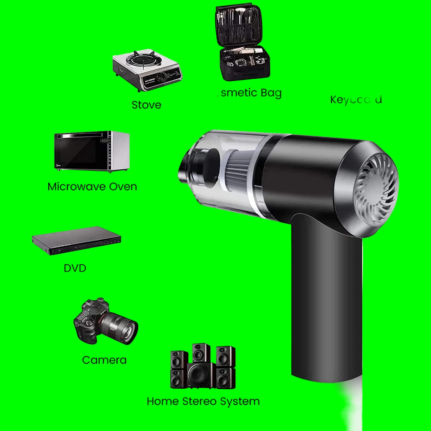 Portable Air Duster Wireless Vacuum Cleaner