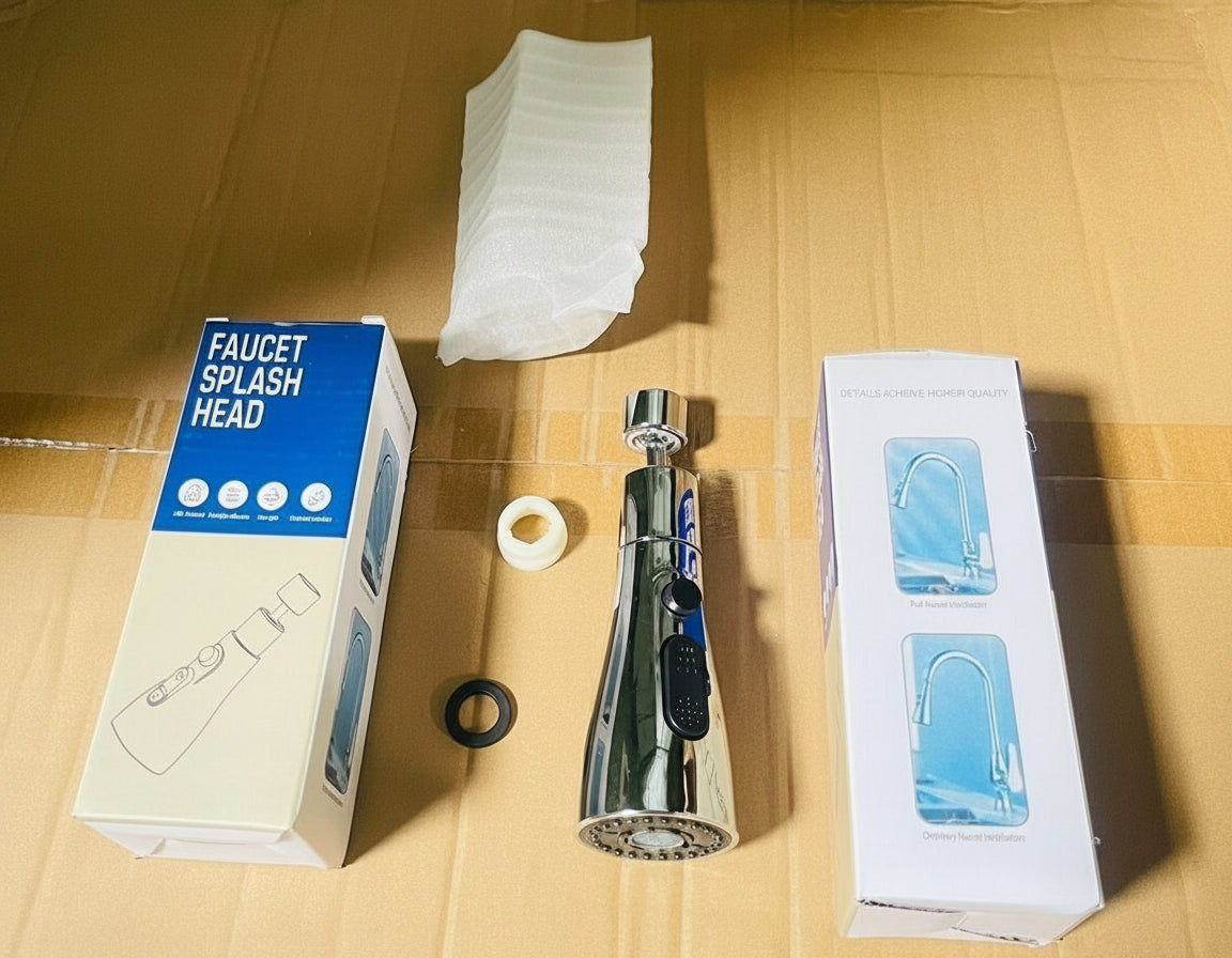 360% Rotating Kitchen Sink Shower